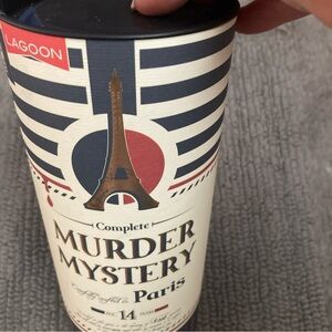 Lagoon MURDER MYSTERY IN PARIS Game for 6+ Players Ages 14+ NIP NEW